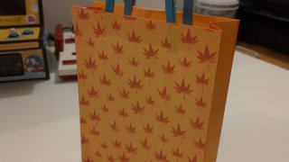 ミニ紙袋　－　紅葉（モミジ）
